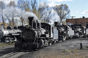 Cumbres & Toltec steam triple header