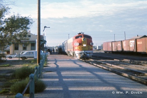 Passenger trains of the 1960s and '70s.