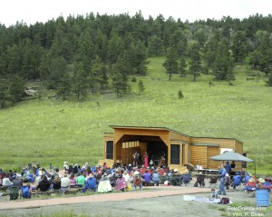 The meadow and stage at Fir, Colo. Photo © William P. Diven.