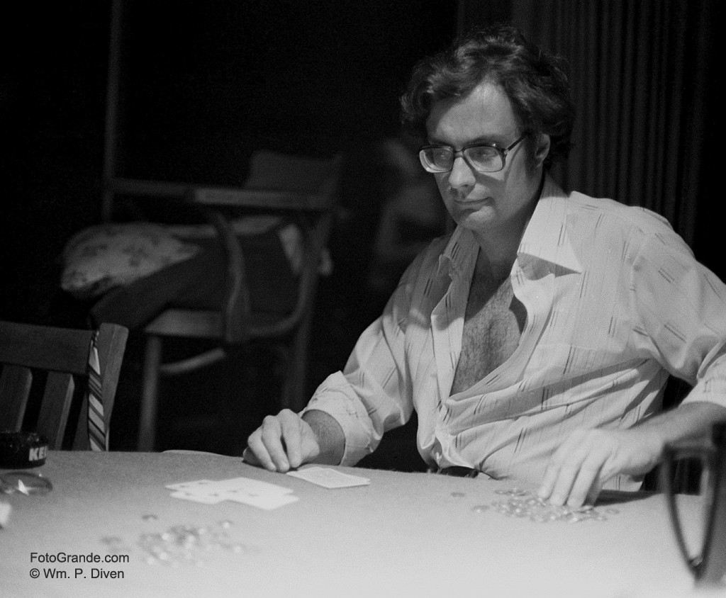 Jim Fish, gambling man. Photo © William P. Diven.